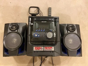 Sharp 3 Disc CD Player, Cassette Player, Radio and Stereo - Picture 1 of 3