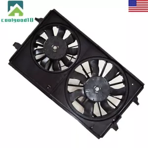 Dual Radiator Cooling Fan Assembly For 2005 2006-2009 2010 Pontiac G6 15788745 - Foto 1 di 7