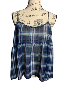 Suéter Kohls Cami con estampado azul blusa para mujer XL nuevo con etiquetas - Imagen 1 de 2