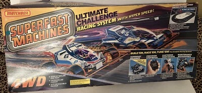 New-Matchbox Super Fast Machines Ultimate Challenge Racing System 4-WD - Image 1 of 4