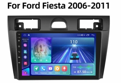 RADIO 2 DIN 9" PARA FORD FOCUS FIESTA 06/11 BLUETOOTH GPS WI-FI USB 1/16 - Imagen 1 de 4