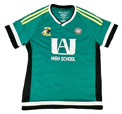 Camiseta de futebol My Hero Academia — Box Lunch — tamanho grande masculina - Imagem 1 de 4