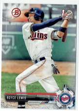 Royce Lewis - 2017 Bowman Draft #BD1 1st Bowman Minnesota Twins