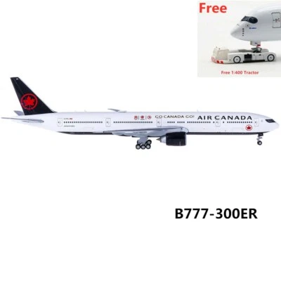 (Rare)1:400 JC Wings XX4019 Air Canada B777-300ER C-FITL+Free tractor - Image 1 of 3