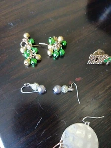 costume jewelry earrings lot - Picture 1 of 12