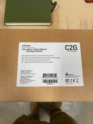 C2G Triple Monitor Docking Station - Mac & Windows - Image 1 of 2