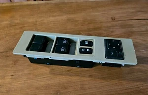 2004 - 2008 NISSAN TITAN Front Door Switch Driver lock window Crew Cab OEM TAN - Picture 1 of 4