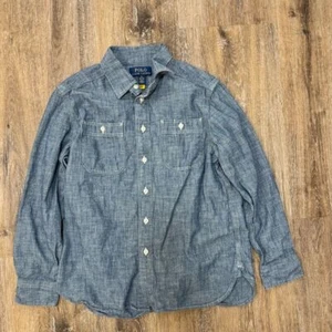 Polo by Ralph Lauren Boys Blue Denim Shirt - Picture 1 of 5