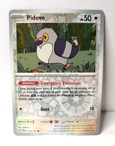 Pokémon TCG - PIDOVE - 133/162 - Reverse Holo - SV Temporal Forces - NM/MINT - Picture 1 of 1