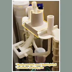 Imperial Evo DIY Toilet Flush Repair Replacement Part with LOCKING PIN - Picture 1 of 5