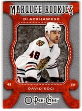 2007-08 O-Pee-Chee David Koci Rookie #524 Chicago Blackhawks