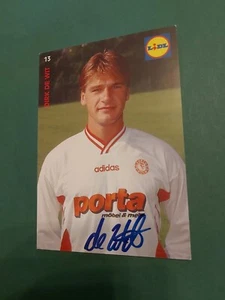 Fortuna Köln , D. de Wit ,Autogrammkarte, Fussball - Bild 1 von 2