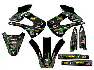 Kit de gráficos KX 100 PODIUM 2001-2013 negro Senge compatible con Kawasaki - Imagen 1 de 10