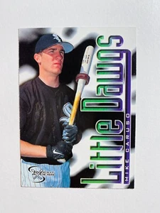 Tarjeta de béisbol Fleer Dugout Axcess #97 1998 Mike Caruso casi nueva-como nueva MLB - Imagen 1 de 2