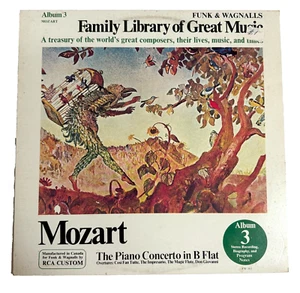 Mozart - Family Library of Great Music Vinyl EP Record 1976 Classical - Picture 1 of 4