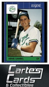 Arnie Sambel 1990 Grand Slam Eugene Emeralds #26  Kansas City Royals
