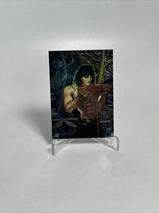 1996 KSP The Crow City Of Angels Movie Crowmium Insert Card 1 of 6 NM-MT Chrome - Picture 1 of 9