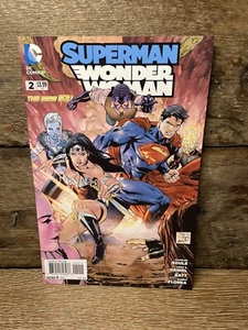 SUPERMAN WONDER WOMAN #2 DC COMICS 2014 NM+ - Picture 1 of 2