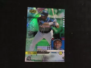 1999 Upper Deck UD Ionix Techno Reciprocal #R84 Tony Gwynn Padres /100 - Picture 1 of 2