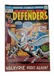 1973 Marvel Comics The Defenders Valkyrie Rides Again! #4 Comic 1st App Valkyrie - Picture 1 of 2