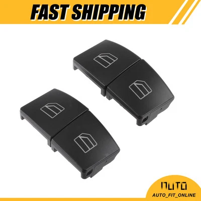 Cubierta de botón de interruptor de ventana del conductor CUATRO personalizada para Mercedes-Benz GLE500 Foto 1 de 4