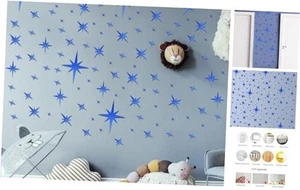 Star Stickers 164 Pcs 3D Acrylic Mirror DIY Wall Stickers Removable Star Wall - Picture 1 of 5