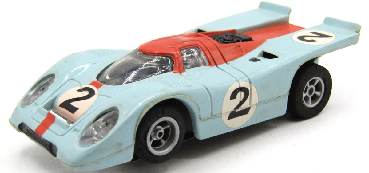 Lote De 2 Aurora Cuerpo Multicolor AFX Ranura Coche Porche