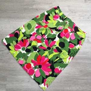 Falda Talbots Petites Estampado Floral Talla 2 Verde Rosa Mezcla Algodón Hecha en EE. UU. - Imagen 1 de 10