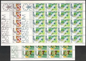 LIECHTENSTEIN 1988 Campagna per il mondo rurale 3 MF MNH** - Picture 1 of 1