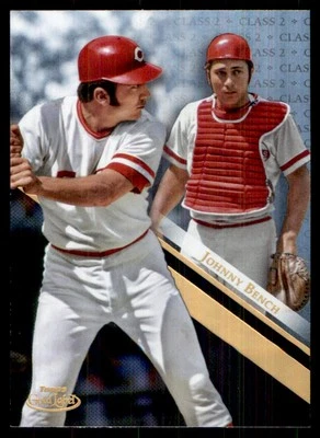 2019 Topps Gold Label Class 2 Johnny Bench Cincinnati Reds #82 - Image 1 of 2