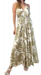 AaKaa Women's Midi Dress L NEW $89 DA31753H - Picture 1 of 6