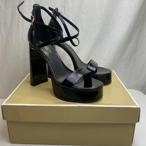 Michael Kors Cami Platform Heel Black Women's Size 7M - Brand New In The Box - Picture 1 of 10
