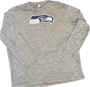 NFL Team Apparel TX3 Cool Seattle Seahawks Long Sleeve Shirt Men - Size 2XL - Picture 1 of 7