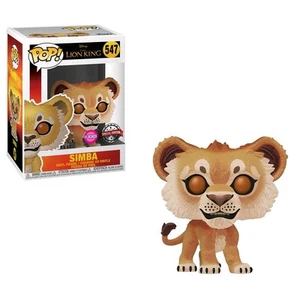Funko POP Disney The Lion King Simba Flocked #547 Vinyl Figure - Picture 1 of 1