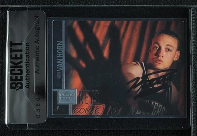 BAS 1997-98 Upper Deck Keith Van Horn #77 Seal of Authenticity Auto Rookie RC - Image 1 of 2