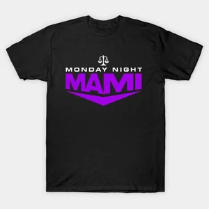 Camiseta negra WWE Rhea Ripley, Monday Night Mami - Imagen 1 de 5