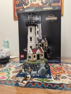 LEGO Ideas: Motorized Lighthouse (21335) 100% Complete WITH NEW STICKER SHEETS - Picture 1 of 16