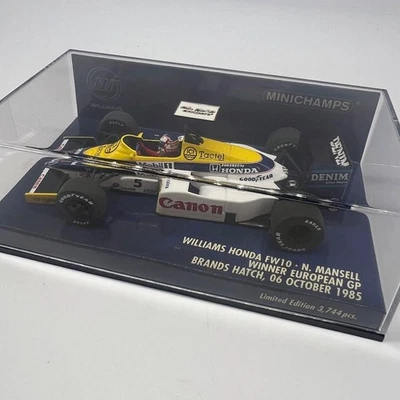 Modellino auto Mini Champ Williams Honda FW10 1985 1:43 edizione limitata - Immagine 1 di 4