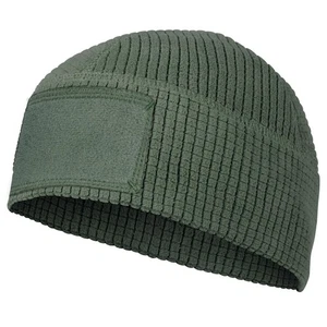 Gorro Helikon-Tex Range Beanie Grid Fleece táctico cálido oliva - Imagen 1 de 3