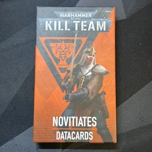 Warhammer 40K - Kill Team Datacards: Novitiates - NEW - Free P&P - Picture 1 of 3