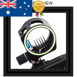 Compound Bow 5-Pin Sight with Night Aperture Adjustable for Precision - Picture 1 of 11