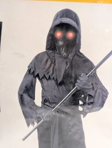 Fade In & Out Phantom Kostüm Jungen Größe Large 10/12 leuchtende Augen Halloween - Bild 1 von 12