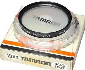 ★TAMRON FILTER SAND SPOT ★49 mm  FILTRO MADE IN JAPAN★ - Imagen 1 de 2