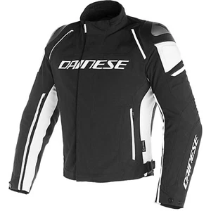 Chaqueta Dainese Racing 3 D-Dry Impermeable Textil Moto Motocicleta Negra OFERTA - Imagen 1 de 2