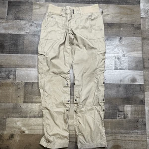 Athleta Women’s Size 6P Hiking Pants Tan Trekkie Petite Trail Outdoor Activewear - Picture 1 of 11