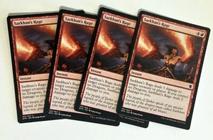 Sarkhan's Rage (4) NM Dragons of Tarkir MTG Magic the Gathering - Bild 1 von 1