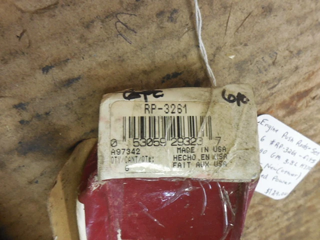 发动机推杆 6 件套 #RP-3261 - 适合 75 - 90 GM 3.8L H370 — 第 1/4 张图片