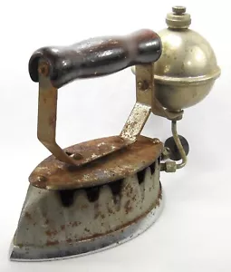 Antique Self Heating Sadiron Circa 1910 - Picture 1 of 5