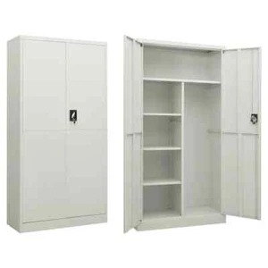 Secure and Spacious Locker Cabinet for Home and Office Storage vidaXL - Picture 1 of 40