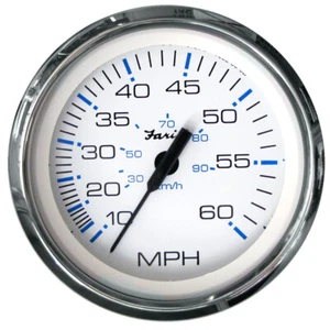 Faria Chesapeake White SS 4" Speedometer - 60MPH (Mechanical) 33811 - Picture 1 of 4